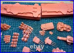 3d Printed 1/350 Germany Roon Class Heavy Cruiser (full Hull) New