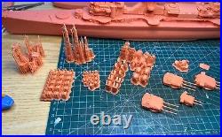 3d Printed 1/350 Germany Roon Class Heavy Cruiser (full Hull) New