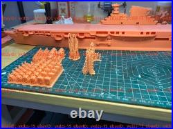 3d Printed 1/350 Wwii Italian Aircraft Carrier Aquila Eagle(full Hull/waterline)