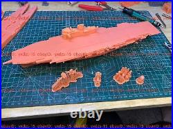 3d Printed 1/700 Hms Ark Royal Iii R90 Aircraft Carrier(full Hull/waterline)