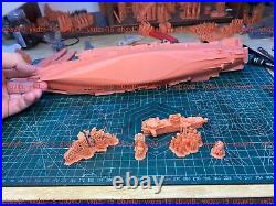 3d Printed 1/700 Hms Ark Royal Iii R90 Aircraft Carrier(full Hull/waterline)