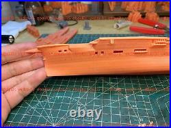 3d Printed 1/700 Hms Ark Royal Iii R90 Aircraft Carrier(full Hull/waterline)