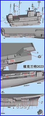 3d Printed 1/700 Ins Vikrant Aircraft Carrier