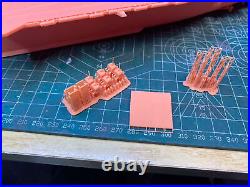 3d Printed 1/700 Us Forrestal Aircraft Carriers (cva-59) (full Hull/waterline)