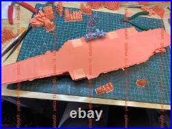 3d Printed 1/700 Us Forrestal Aircraft Carriers(full Hull/waterline)