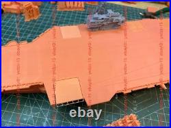 3d Printed 1/700 Us Forrestal Aircraft Carriers(full Hull/waterline)