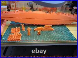 3d Printed 1/700 Wwii Italian Aircraft Carrier Aquila Eagle(full Hull/waterline)