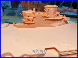 3d Printed Kit 1/350 Hms Indomitable Aircraft Carrier(full Hull/waterline)