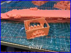 3d Printed Kits 1/700 Hms Furious Aircraft Carrier(full Hull/waterline)