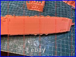 3d Printed Kits 1/700 Hms Furious Aircraft Carrier(full Hull/waterline)