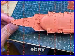 3d Printed Kits 1/700 Hms Furious Aircraft Carrier(full Hull/waterline)