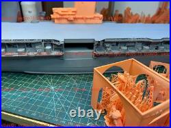 3d Printing Kit 1/350 Midway Cv-41 Aircraft Carrier 1945 (full Hull/waterline) 3d Printing Kit 1/350 Midway Cv-41 Aircraft Carrier 1945 (full Hull/waterline)