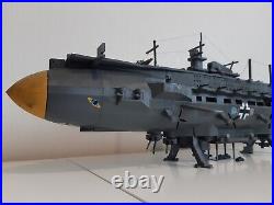 3d printed German aircraft airships carrier Graf Zeppelin, Luftschiffbau 1/100