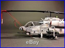AH-1W Super Cobra Aircraft carrier set-up 148 built and painted