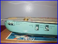 Air Craft Carrier, Forrestal, Line Mar, Nos Boxed. Battery Operated