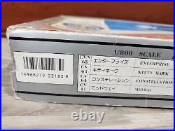 AR2 1/800 CVN65 USS Enterprise US Navy Aircraft Carrier Model JAPAN