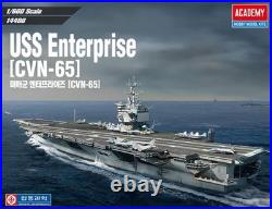Academy USS Enterprise CVN-65 Aircraft Carrier Plastic Model Kits 1/600 Scale