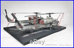 Aircraft Carrier Deck AH-1W + UH-1N. MARINES SET 148 built and painted