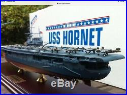 Aircraft Carrier USS Hornet 1500 Model WW2 Tokyo Raid Midway