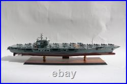 Aircraft Carrier USS Ronald Regan Handmade Battle ship Model Free shipping