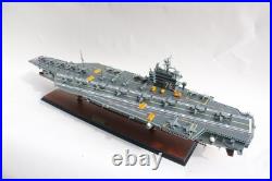 Aircraft Carrier USS Ronald Regan Handmade Battle ship Model Free shipping