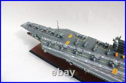 Aircraft Carrier USS Ronald Regan Handmade Battle ship Model Free shipping
