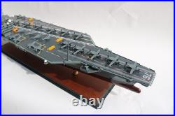 Aircraft Carrier USS Ronald Regan Handmade Battle ship Model Free shipping
