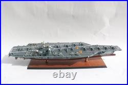 Aircraft Carrier USS Ronald Regan Handmade Battle ship Model Free shipping
