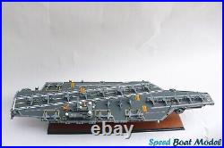 Aircraft Carrier Uss Ronald Reagan Battleship Model 36.2? Warship Model