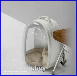 Aircraft Transparent Carrier Backpack for Small Medium sized Pets Cat Dog