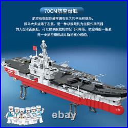 Aircraft carrier assembly building blocks model. Toy. Boat. Ship. Bricks