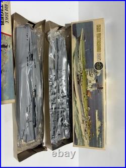 Airfix 1600 Plastic Model Lot HMS Victorious Tiger Leander Daring Rommel x12