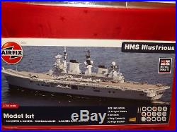Airfix HMS Illustrious Aircraft Carrier 1/350 A50059 New