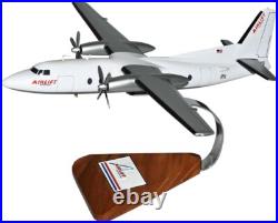 Airlift International Fokker F-27 Desk Top Display Plane Model 1/72 SC Airplane Airlift International Fokker F-27 Desk Top Display Plane Model 1/72 SC Airplane