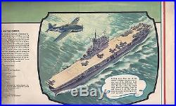 American Aircraft Carrier (56x 32 inch foldout color poster in'dust jacket')