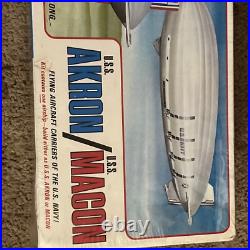 Amt U. S. S. Akron/u. S. S. Macon Flying Aircraft Carriers 1/520 Scale Model Kit Mib
