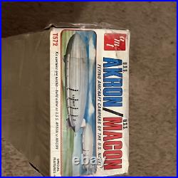 Amt U. S. S. Akron/u. S. S. Macon Flying Aircraft Carriers 1/520 Scale Model Kit Mib