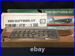 Antique 1/700 IJN Aircraft Carrier SHINANO Wood Craft Model Kit AOSHIMA Antique 1/700 IJN Aircraft Carrier SHINANO Wood Craft Model Kit AOSHIMA