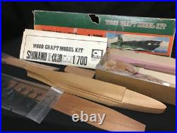 Antique 1/700 IJN Aircraft Carrier SHINANO Wood Craft Model Kit AOSHIMA Antique 1/700 IJN Aircraft Carrier SHINANO Wood Craft Model Kit AOSHIMA