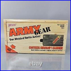 Army Gear Canteen Aircraft Carrier Playset Galoob 1988 Micro Machines SEALED