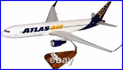 Atlas Air Boeing 767-300F Freighter Desk Top Display Jet Model 1/100 SC Airplane