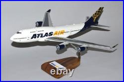 Atlas Air Cargo Boeing 747-400F Desk Top Display Jet Model 1/144 SC Airplane New