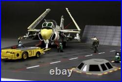Award Winner Built Diorama 1/72 Grumman A-6E Intruder VA-95+Carrier Deck+Crew
