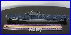 BUILT 1/700 WWII USN AIRCRAFT CARRIER CV-8 USS HORNET MIDWAY withAIRCRAFT