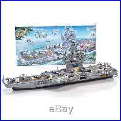 Banbao Aircraft Carrier Toy Building Set, 2580-Piece brick Sets Lego compatible