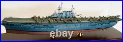 Battleship WW2 Aircraft Carrier USS Hornet 1941 Metal Hull Model World War Two 2 Battleship WW2 Aircraft Carrier USS Hornet 1941 Metal Hull Model World War Two 2