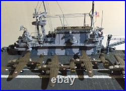 Battleship WW2 Aircraft Carrier USS Hornet 1941 Metal Hull Model World War Two 2 Battleship WW2 Aircraft Carrier USS Hornet 1941 Metal Hull Model World War Two 2