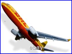 Boeing 767-300F DHL Desk Wood Airplane New Model Small Scale 1/150
