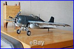 Built 1/32 WW2 US Navy Carrier Fighter Aircraft F4F Wildcat