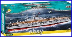 COBI Aircraft Carrier GRAF ZEPPELIN Battleship Model WW2 Building Block Set 4826